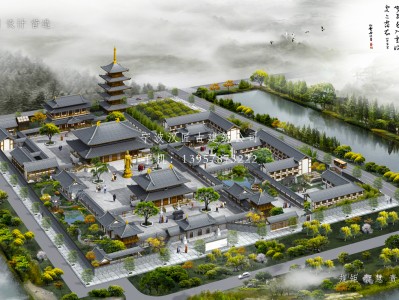 永泰寺庙建筑总体规划方案