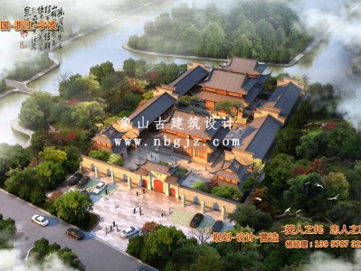 永泰天福寺重建规划效果图